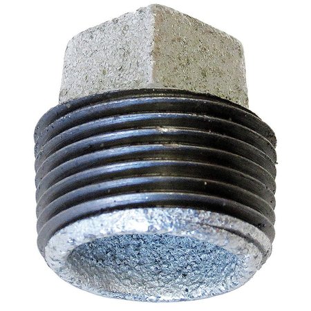 AMERICAN IMAGINATIONS 1.5 in. x 1.5 in. Galvanized Plug AI-35799